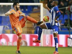 El cuadro de Valencia sigue sin poder conseguir triunfos. EFE / Cabalar