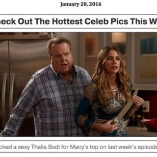 Thalía presume que Sofía Vergara usa diseño de su colección