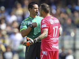 Campestrini indicó que el trato no fue parejo en la cancha del estadio Universitario. MEXSPORT / A. Macías