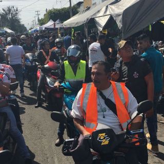 Fiscalía realiza operativo en 'El Baratillo' para detectar motos robadas