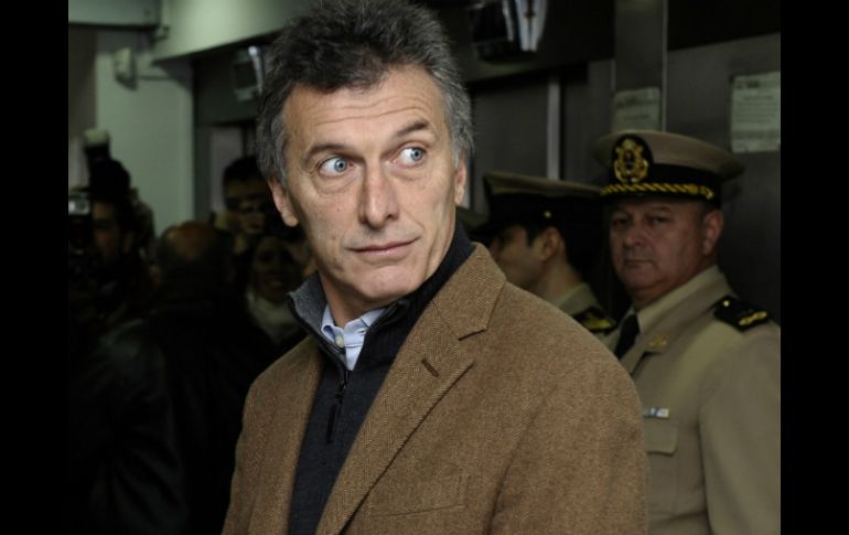 Macri jugaBa con su hija cuando se lastimó por lo que ahora se le impide realizar esfuerzos respiratorios. AFP / ARCHIVO