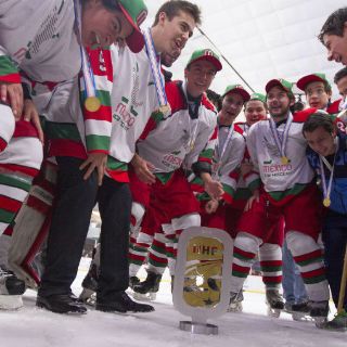 México gana el Campeonato Mundial de Hockey Sobre Hielo Sub-20