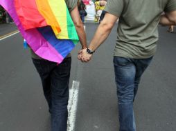La pareja, un médico y un profesor, formalizó su unión en el Ayuntamiento de la capital. EL INFORMADOR / ARCHIVO