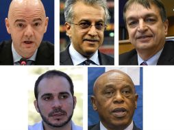 Uo de ellos sucederá a Joseph Blatter,  presidente dimisionario y actualmente suspendido ocho años. AFP /