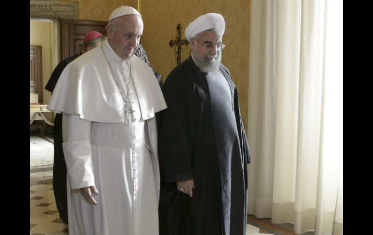 La conversación, que duró al menos 40 minutos, recordó la importancia del diálogo interreligioso. EFE / A. Medichini