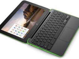 La Chromebook 11 G4 Education Edition es resistente, liviana y cuenta con bordes de goma. TWITTER / @HPespaña