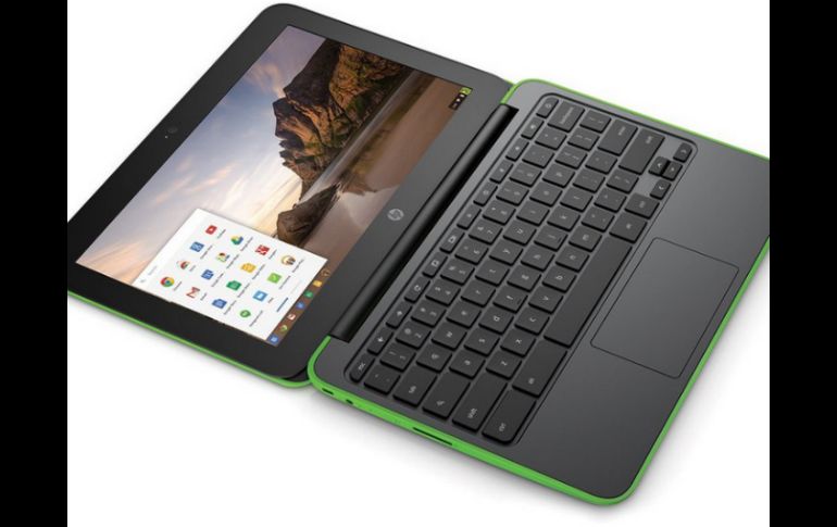La Chromebook 11 G4 Education Edition es resistente, liviana y cuenta con bordes de goma. TWITTER / @HPespaña