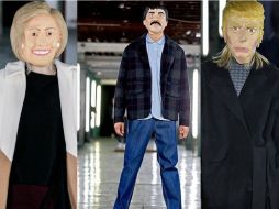 Entre los personajes representados por los modelos estuvo el narcotraficante Joaquín el 'Chapo' Guzmán. FACEBOOK / Avoc