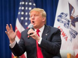 'Déjenlos hacer su debate y veremos cómo les va en los ratings', dijo Trump. AFP / S. Olson