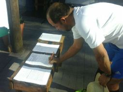 La recolecta de firmas es el primer paso de una estrategia jurídica integral sobre la cual el Gobierno del Estado estará informando. ESPECIAL / Gobierno de Jalisco