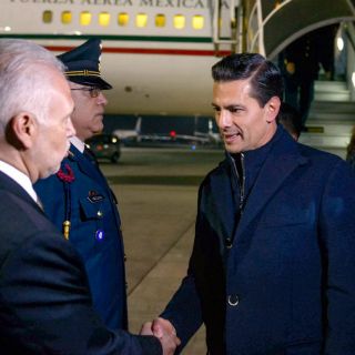 Peña Nieto llega a sede de Cumbre de la Celac