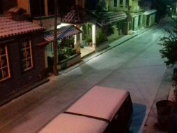 En redes sociales, el gobernador de NL recibió estos reportes de caída de nieve. FACEBOOK / Jaime Rodríguez Calderón