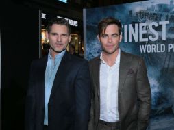 Chris Pine y Eric Bana comparten créditos en esta nueva cinta, filmada con el tono clásico de Hollywood. FACEBOOK / The Finest Hours