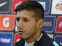 El delantero dijo esperar un juego abierto 'donde podemos hacer un buen futbol y vamos en busca de los tres puntos'. MEXSPORT / O. Martínez