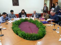 Imagen de la comisión de Asuntos Indígenas en el Congreso de Jalisco. TWITTER / @LegislativoJal