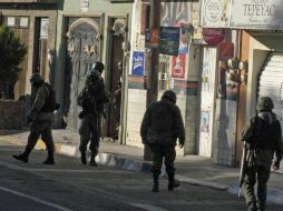 Corporaciones policiacas mantienen operativo por tierra. SUN / ARCHIVO