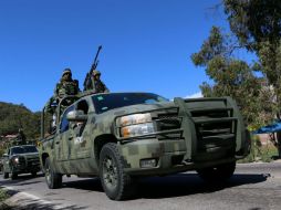 Elementos de la 'Operación Chilapa' ubicaron a un grupo armado, cuyos miembros dispararon contra los agentes. EFE / ARCHIVO