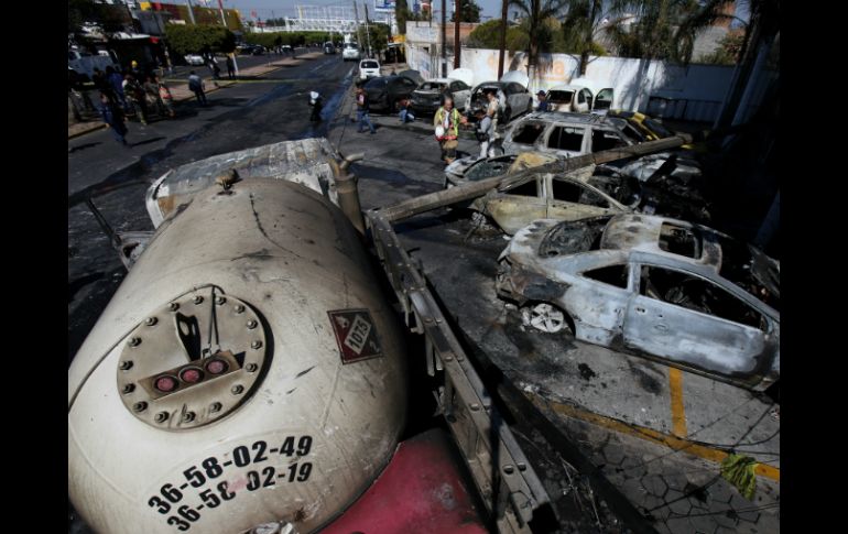El chofer de la pipa huyó del lugar del incidente el pasado martes. EFE / ARCHIVO