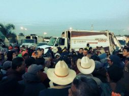 Mientras los trabajadores del área realizan su paro, los hogares zapopanos tendrán que conservar un día más su basura. ESPECIAL /