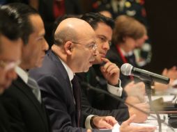 Sales Heredia hace énfasis en no permitir que haya elementos policiacos sin preparación. EL INFORMADOR / A. Hinojosa