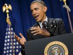 El mandatario vuelve a pedir a legisladores que aprueben una ley de igualdad salarial. AFP / B. Smialowski