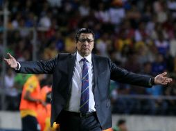 El directivo de grupo Carso, Arturo Elías Ayub, revela que Tena es el elegido para dirigir a los Panzas Verdes. MEXSPORT / ARCHIVO