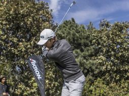 Arrancó desde el Tee 1 del campo sur y en la primera parte del recorrido embocó tres 'bogeys' en los hoyos 2, 4 y 5. EL INFORMADOR / ARCHIVO