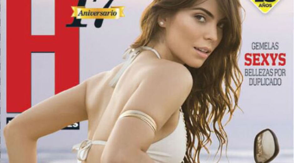 Es la portada del mes de febrero de la revista ''H''. TWITTER / @ESMEOFICIAL