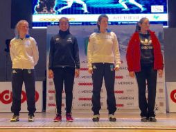 La mexicana Diana González obtiene medalla de oro en el Campeonato Mediterráneo de esgrima. TWITTER / @COM_Mexico