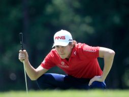 Este domingo, Carlos Ortiz partirá desde el Tee 10 en la última actividad del Farmers Insurance Open. AFP / ARCHIVO