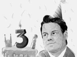 Es innegable que al cumplir tres años en el cargo, Aristóteles Sandoval necesita más dientes. EL INFORMADOR / Santiago Mora