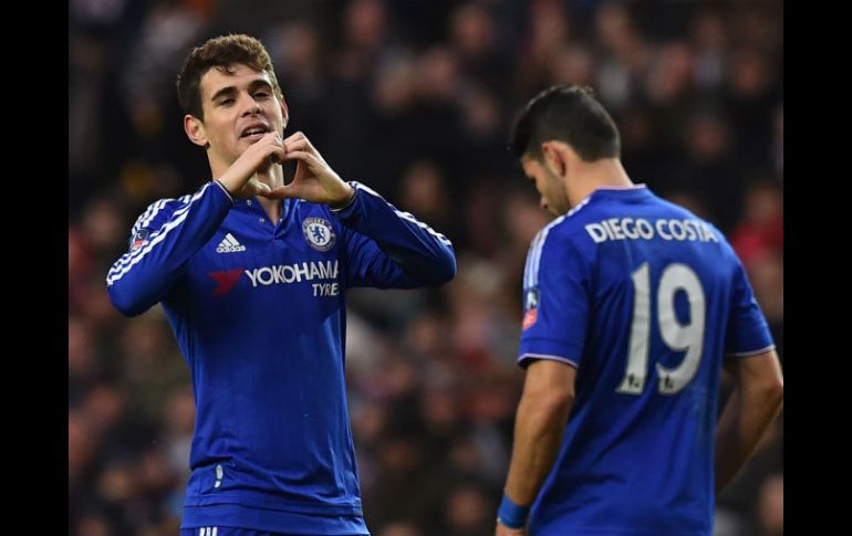 El brasileño inauguró el marcador apenas al minuto 15. AFP / B. Stansall