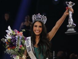 'No puedo hablar de la emoción estoy muy contenta por cumplir este sueño... ¡Vamos por Miss Universo!', expresó Cristal Silva. TWITTER / nbmexicooficial