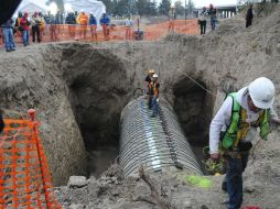 Durante cuatro días, más de dos mil 500 trabajadores realizaron obras en la zona. NTX / ESPECIAL