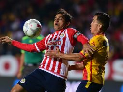 Chivas perdió 2-0 ante Morelia y se hundió más en la tabla porcentual. NTX / ARCHIVO