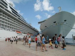 Viajar por mar es conveniente también porque toca diferentes puntos y permite pernoctar en diferentes destinos. NTX / ARCHIVO