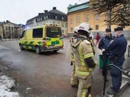 No se reportan víctimas por la explosión, pero se está brindado apoyo a los estudiantes que sufren crisis nerviosa. AFP / T. Pedersen