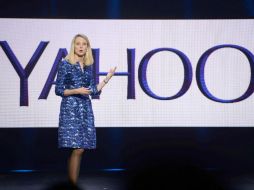 Marissa Mayer confía en que su plan de manejar Yahoo como una compañía más pequeña les permita mejorar su competitividad. AFP / ARCHIVO