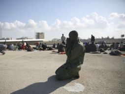 Los muertos pertenecen a la fuerza especial 'Saiqa'. EFE / STRINGER