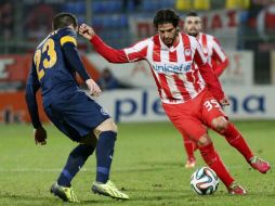 Olympiacos, en el marcador global, se impuso 6-1. TWITTER / @olympiacos_org