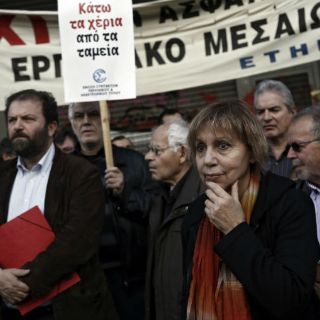 Grecia vive su primera huelga general del año