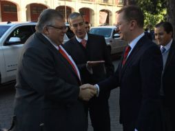 El gobernador del Banco de México, Agustín Carstens impartió una conferencia en la Universidad Panamericana. TWITTER / @UPMexico