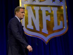 El comisionado de la NFL, Roger Goodell sabe que hay una gran base de fanáticos en México. AFP / T. A. Clary