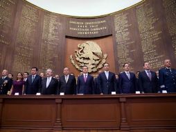 El Presidente Enrique Peña Nieto asistió a Querétaro a celebrar el aniversario de la Constitución. FACEBOOK / Presidente Enrique Peña Nieto
