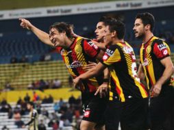 La escuadra está lista para recibir a los Coras el próximo domingo y mantener el invicto en el torneo de Liga. TWITTER / @LeonesNegrosCF