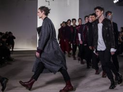 El tono casual de moda fácil y cómoda quedó demostrado en las colecciones presentadas. AP / A. Kudacki