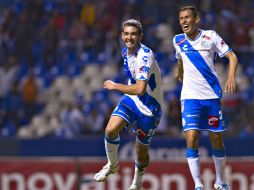 Navarro marcó doblete en casa de los Camoteros. MEXSPORT / J. Ramírez