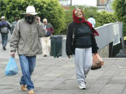 Recomiendan a la población evitar la exposición prolongada al ambiente frío y a los cambios bruscos de temperatura. EL INFORMADOR / ARCHIVO