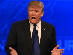 El último encuentro republicano estuvo marcado por sucesivos duelos verbales entre los aspirantes restantes. AFP / J. Raedle