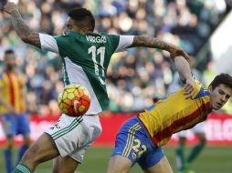 El equipo Naranjero con Neville no sabe lo que es triunfar en la Liga. EFE / J. M. Vidal